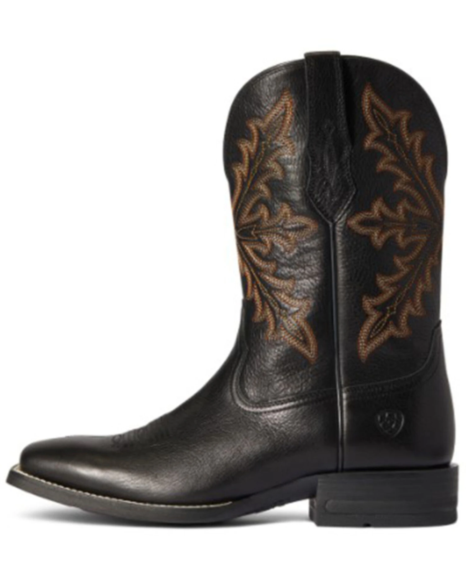 Ariat Men's Qualifier Night Sky Western Performance Boots - Broad Square Toe - Image 2