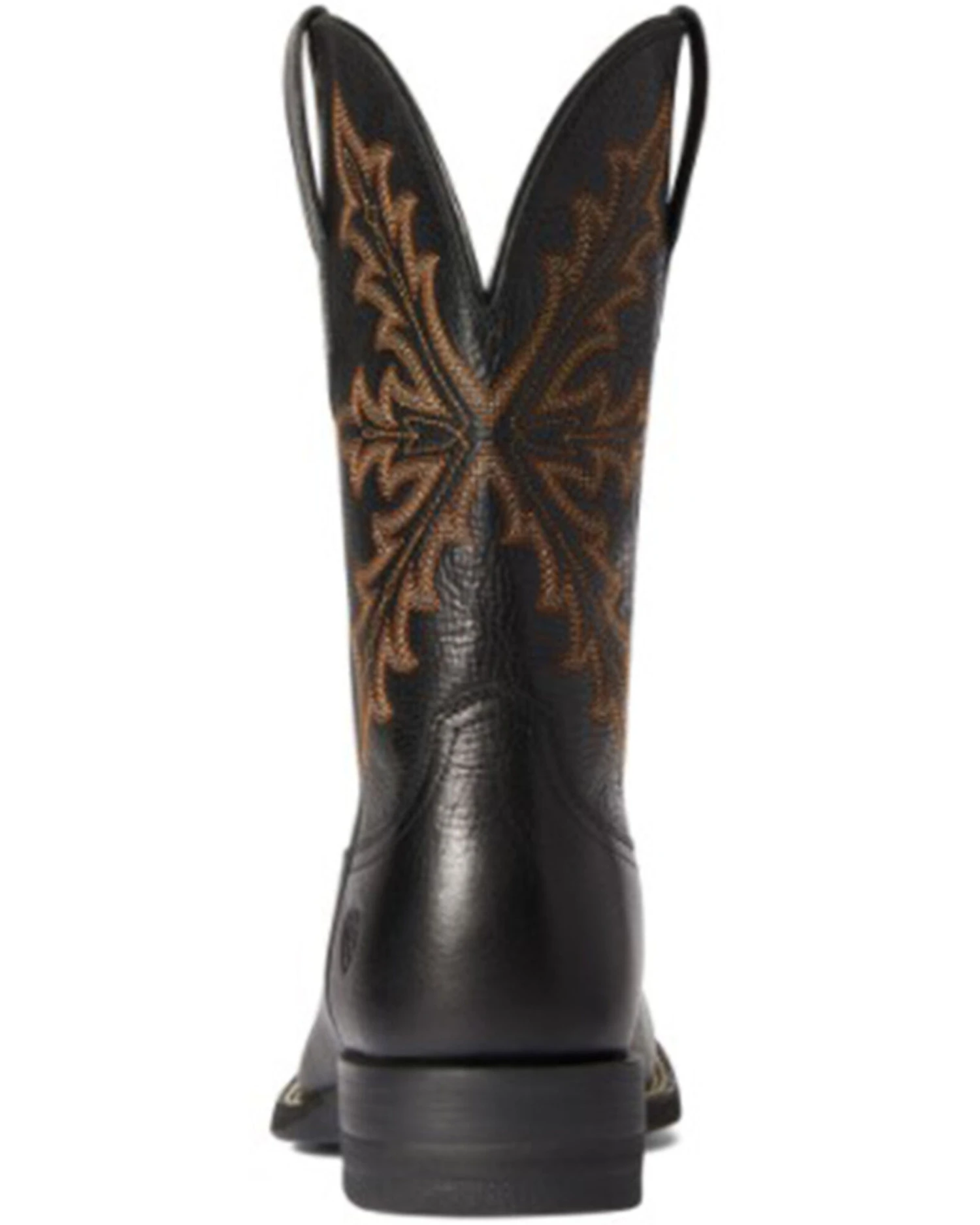 Ariat Men's Qualifier Night Sky Western Performance Boots - Broad Square Toe - Image 3