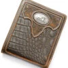 Cody James Men's Croc Embossed Bifold Wallet