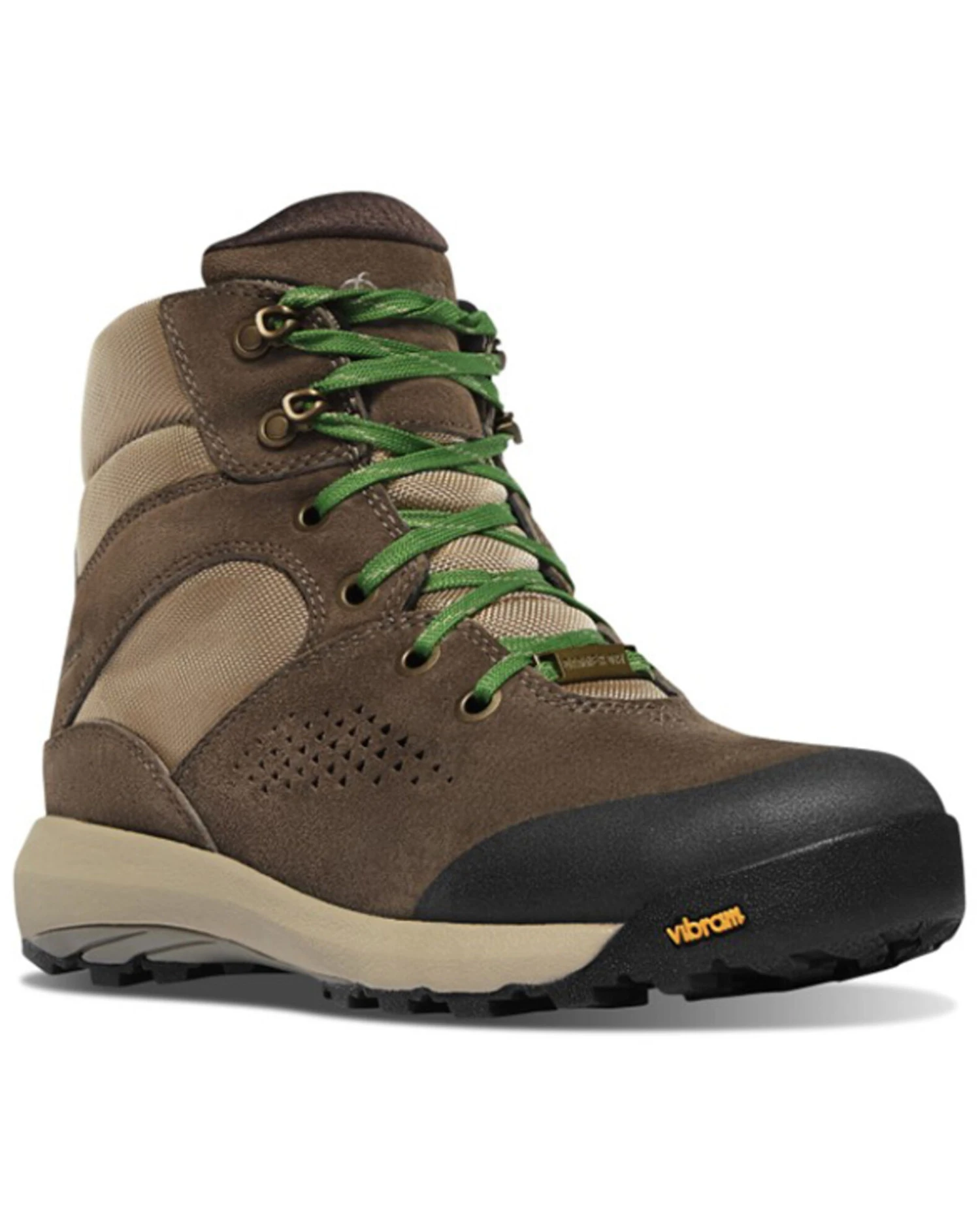 Danner Women's Inquire Mid Textile Lace-Up Hiker Work Boots - Round Toe
