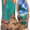 Tin Haul Girls' Magic Unicorns Western Boots - Square Toe