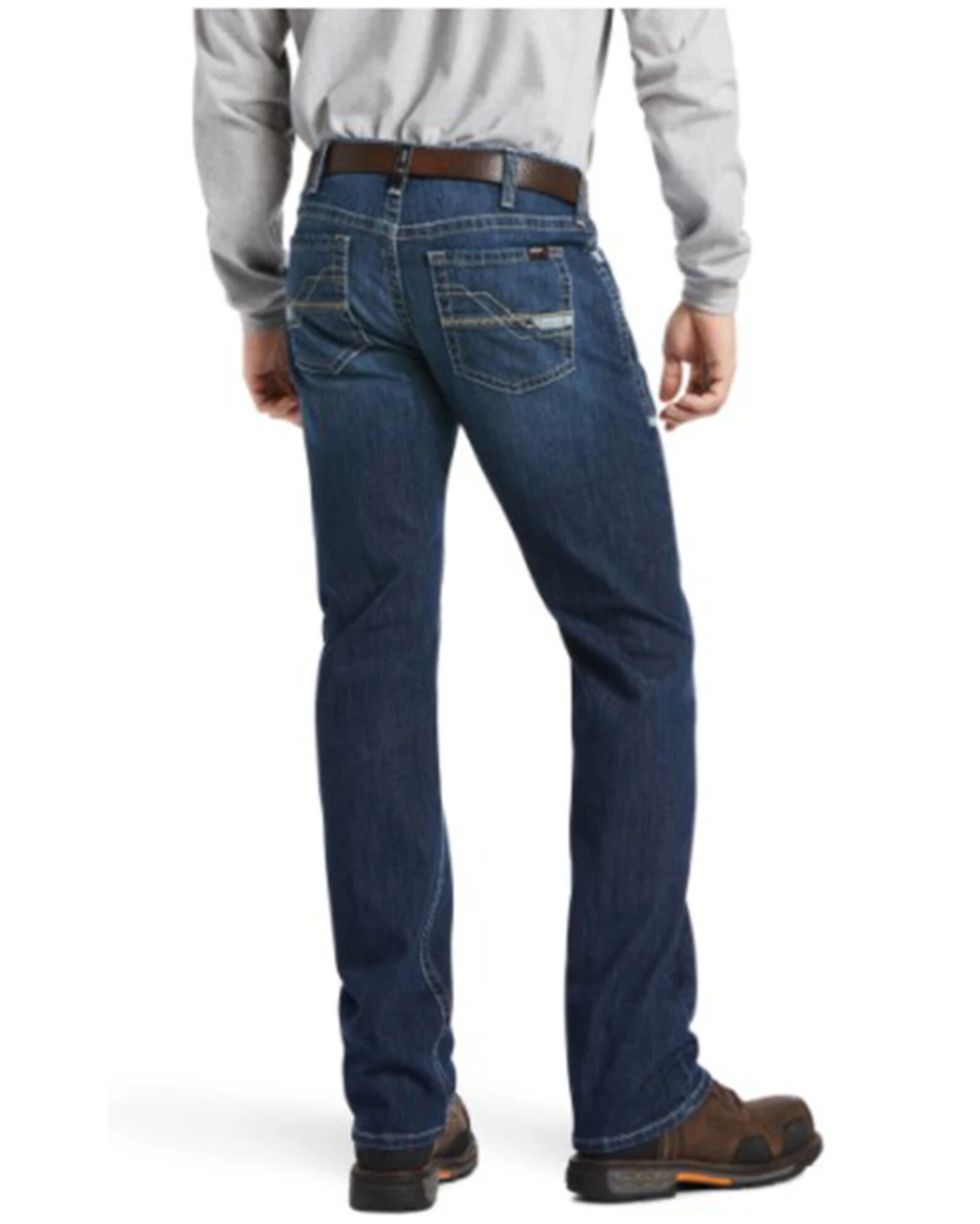Ariat Men's FR M7 Kelby Duralight Shoreway Stackable Straight Work Jeans - Image 2