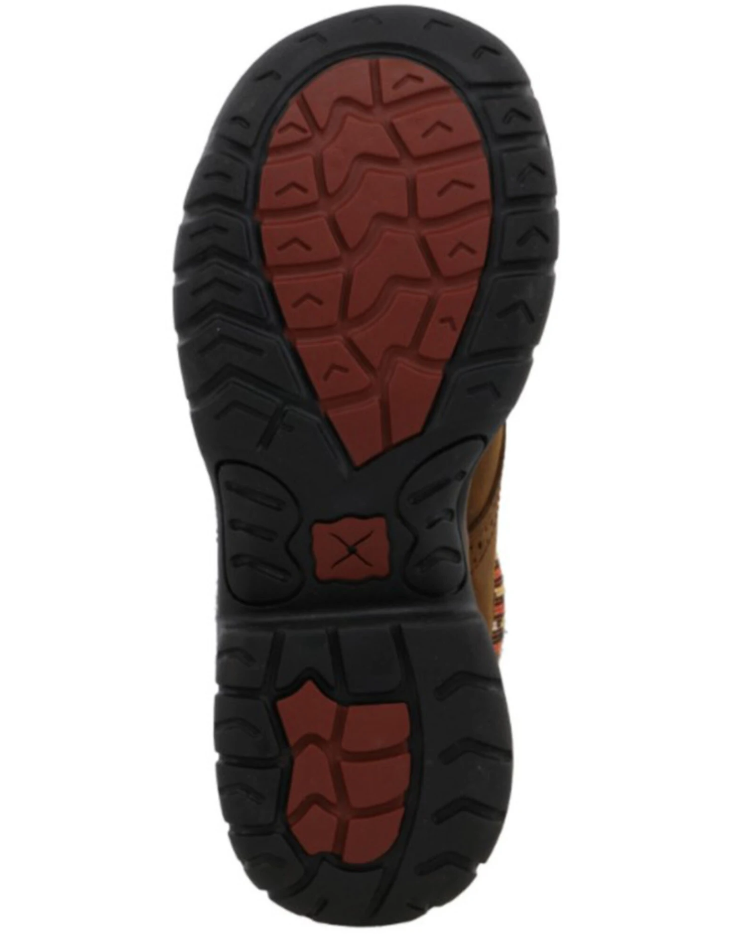 Twisted X Women's 4" All Around Lace-Up Hiking Multi Brown Work Boot - Round Toe - Image 7