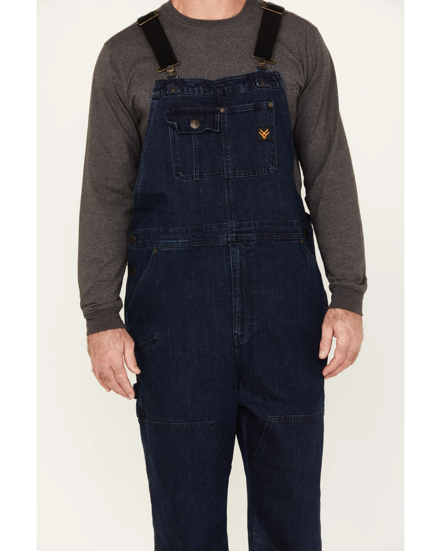 Hawx Men's Stretch Denim BibĀ Overalls - Image 3