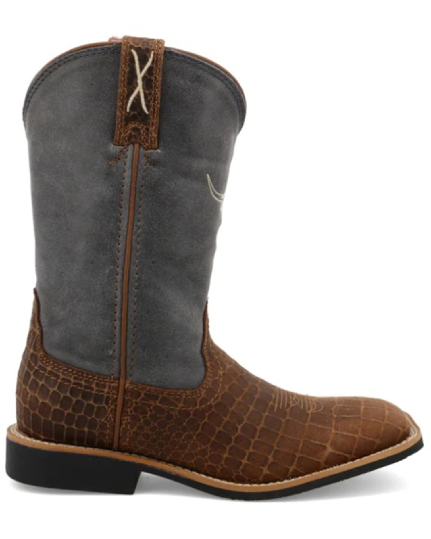 Twisted X Boys' Top Hand Western Boots - Broad Square Toe - Image 2