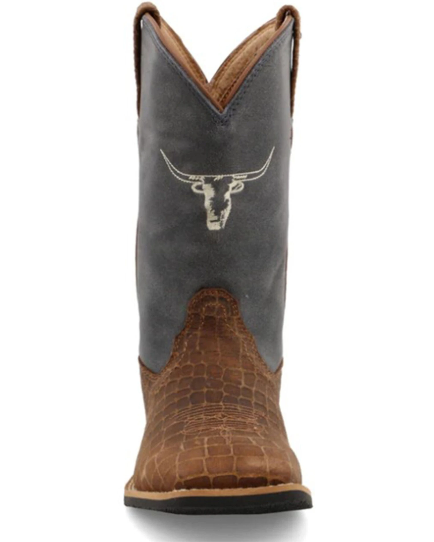 Twisted X Boys' Top Hand Western Boots - Broad Square Toe - Image 4