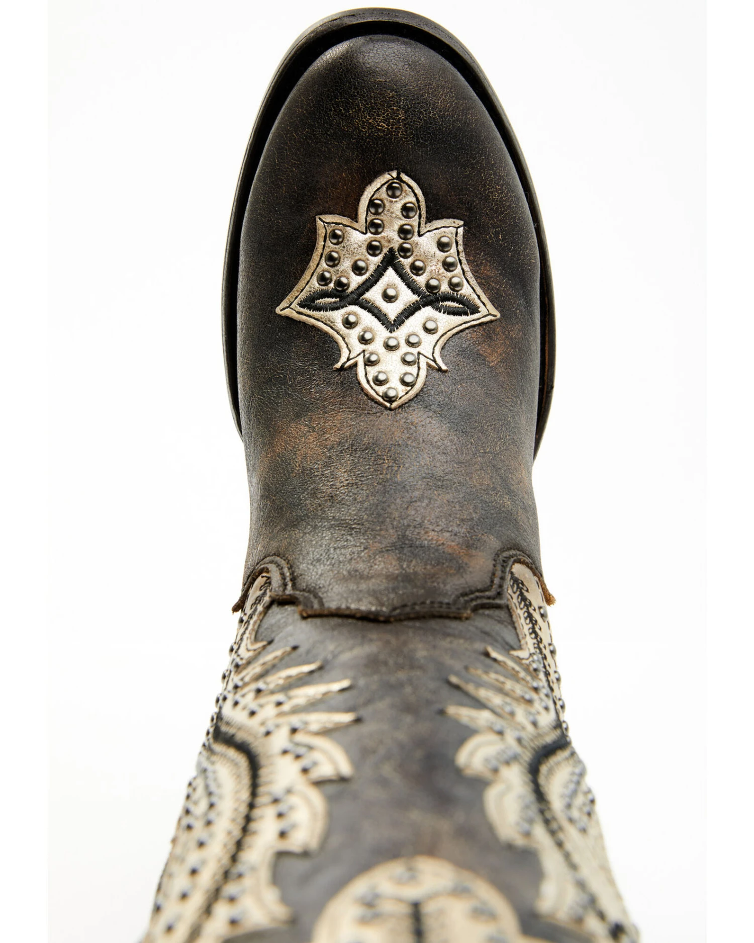 Corral Women's Studded Overlay Western Boots - Round Toe - Image 6