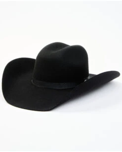Cody James Men's 3X Black 6 Line Band Wool Felt Western HatÂ