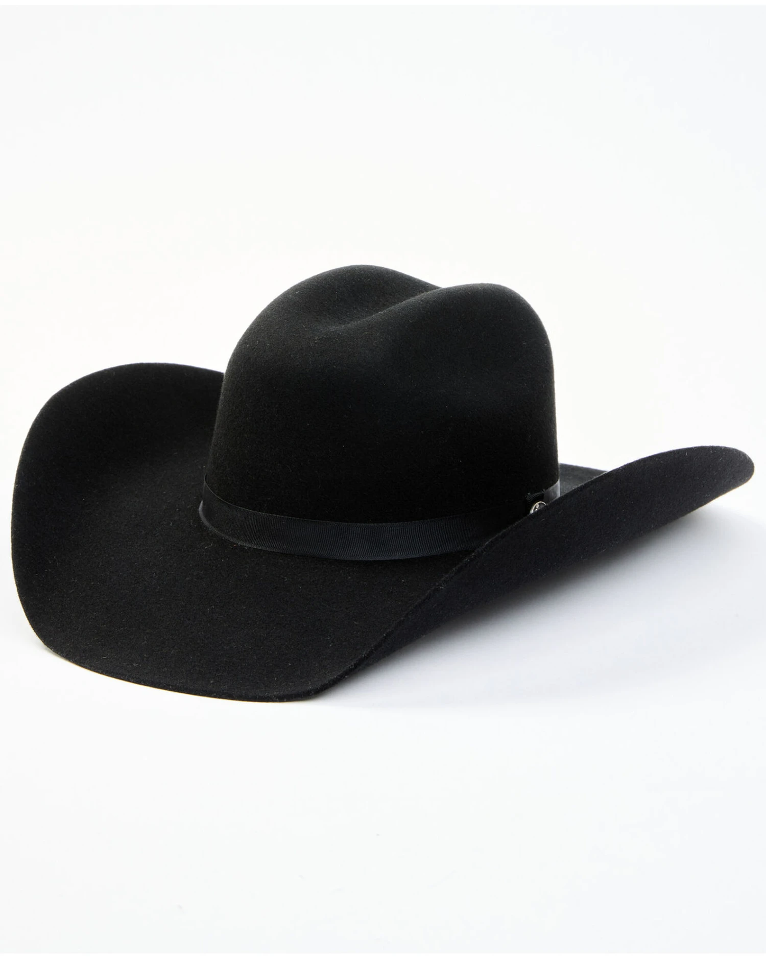 Cody James Men's 3X Black 6 Line Band Wool Felt Western HatÂ
