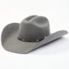 Cody James Men's 3X Smoke Gray Concho Buckle Band Wool Felt Western Hat 