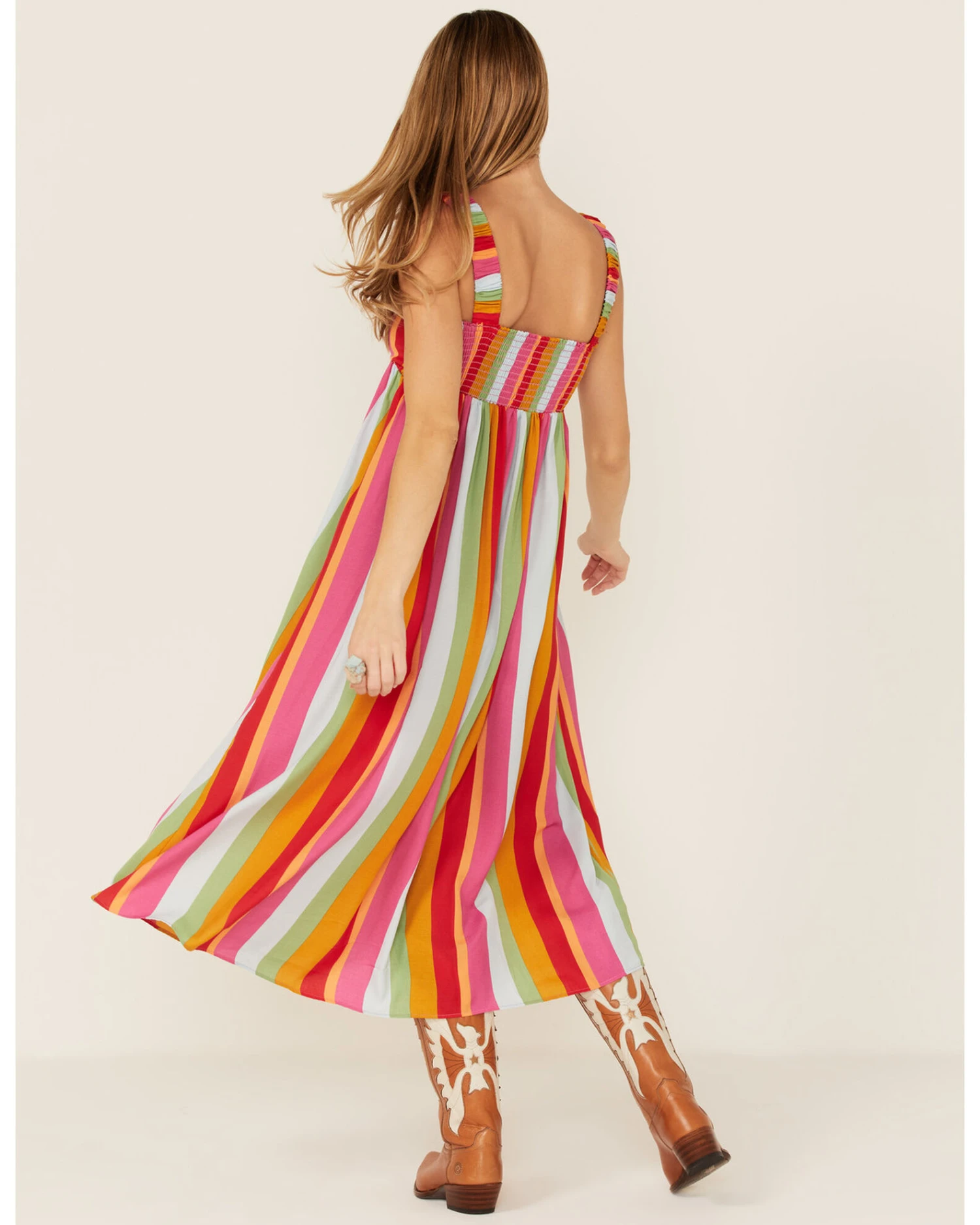 Show Me Your Mumu Women's Multi Fling Midi Dress - Image 4