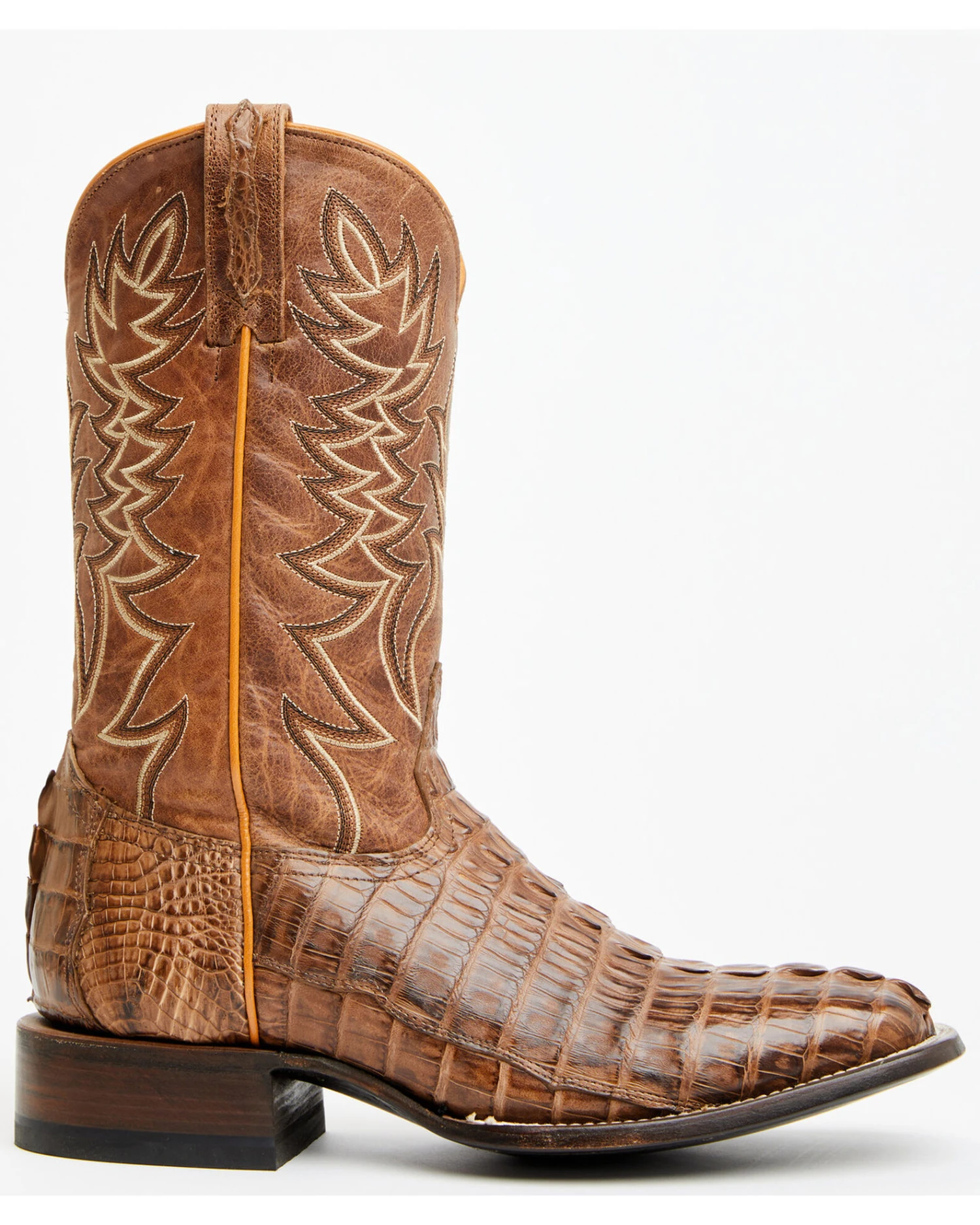 Cody James Men's Exotic Caiman Tail Western Boots - Broad Square Toe - Image 2