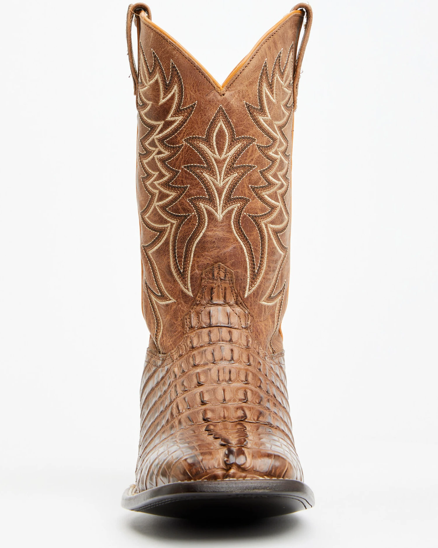 Cody James Men's Exotic Caiman Tail Western Boots - Broad Square Toe - Image 4