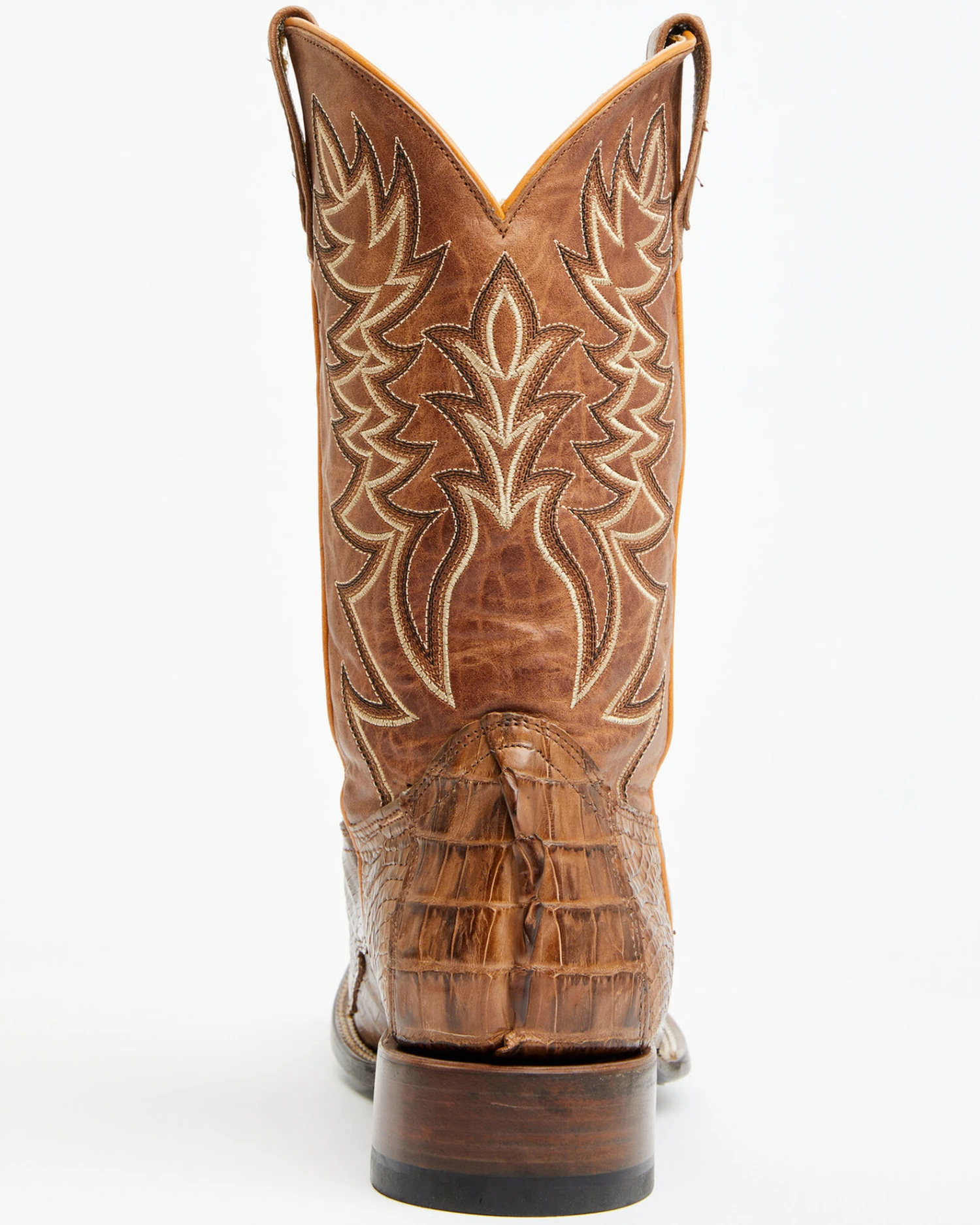 Cody James Men's Exotic Caiman Tail Western Boots - Broad Square Toe - Image 5