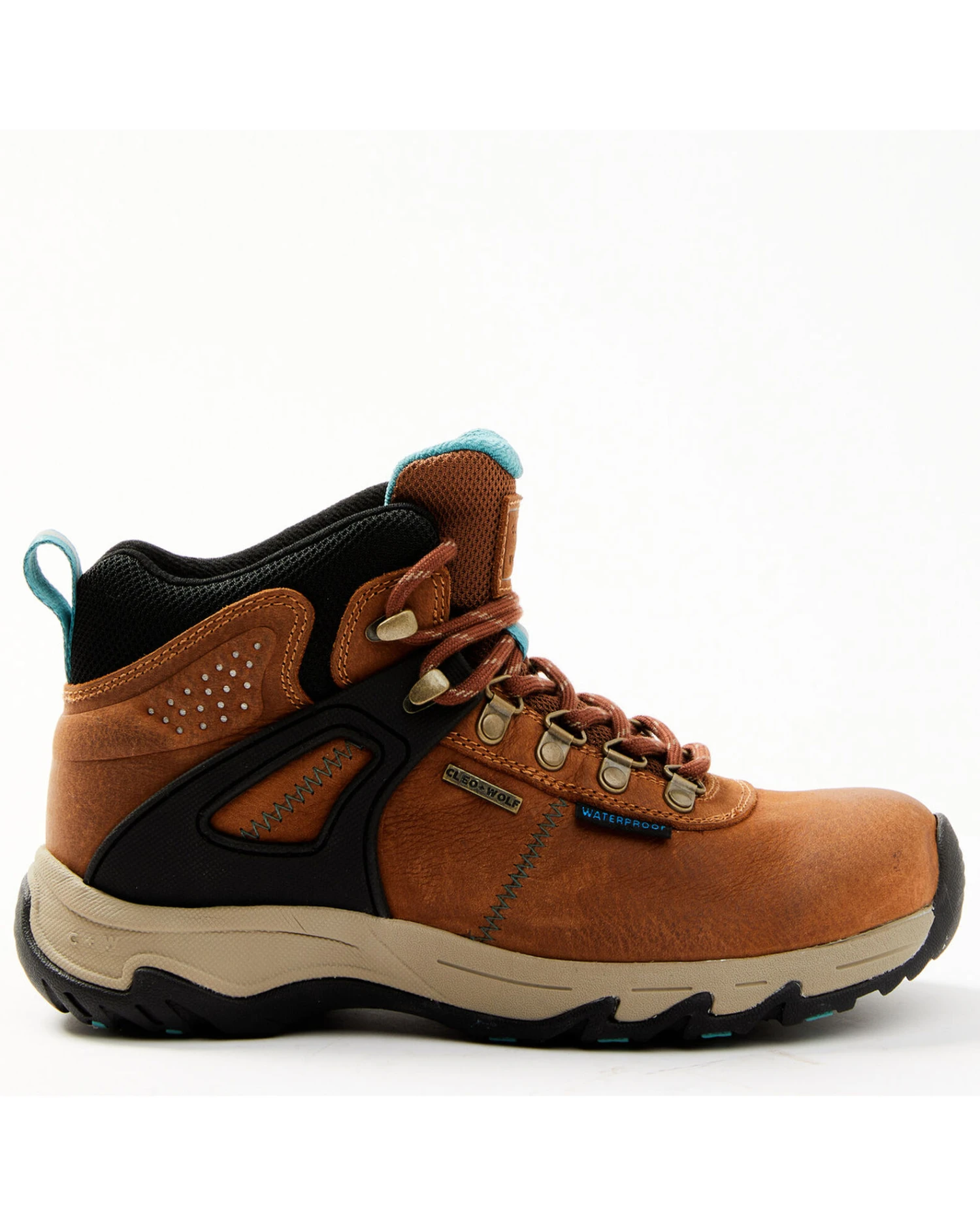 Cleo + Wolf Talon 2 Lace-Up Hiking Boot - Round Toe - Image 2