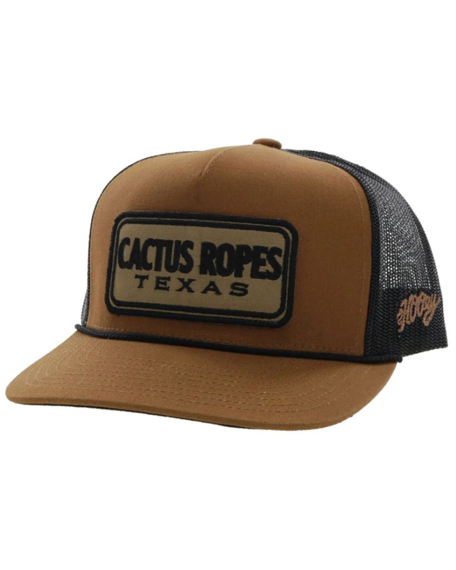 Hooey Men's Cactus Ropes Patch Mesh Back Trucker Cap