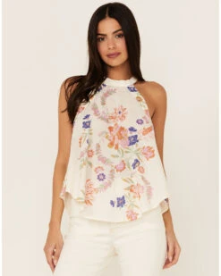 Free People Women's Emily Printed Tank