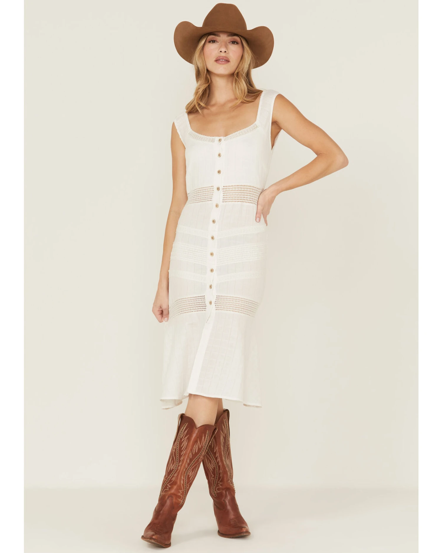 Idyllwind Women's Utopia Gauze Midi Dress - Image 2