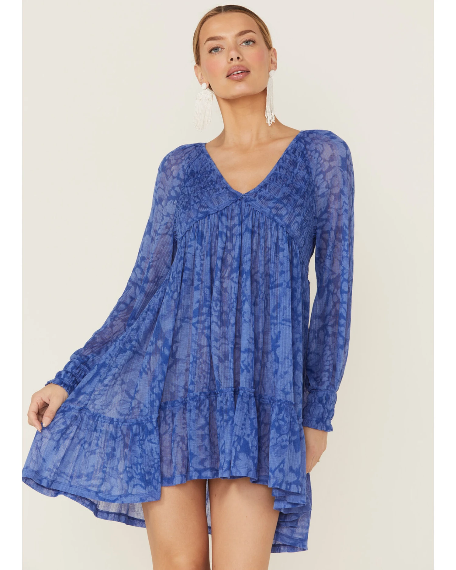 Beyond The Radar Women's Long Sleeve Knit Mini Dress - Image 4