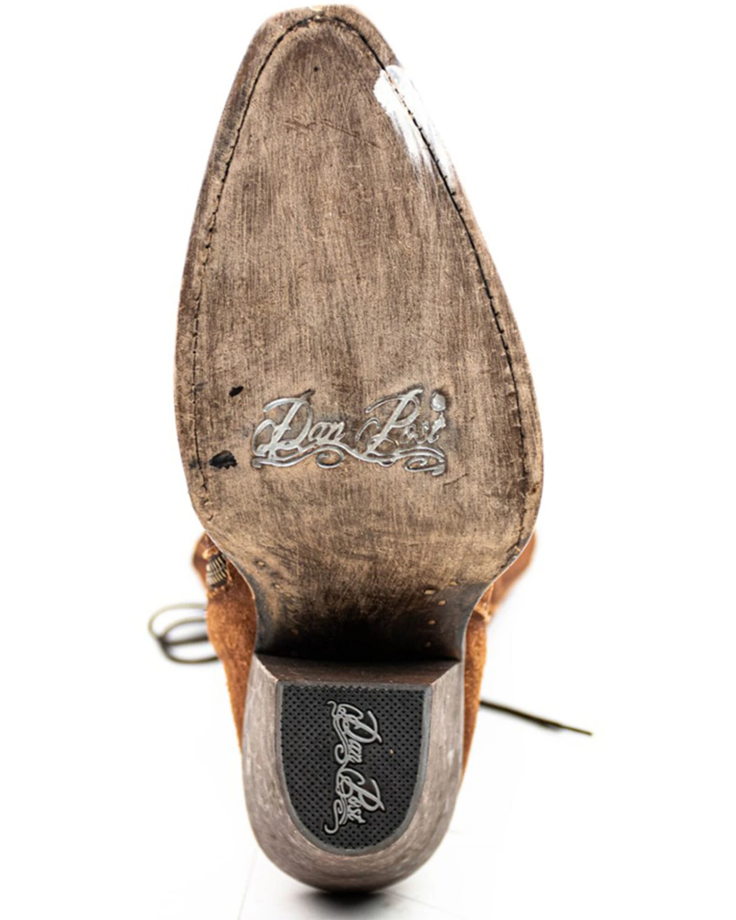 Dan Post Women's Corsette Back Lace Tall Western Leather Boots - Snip Toe - Image 7