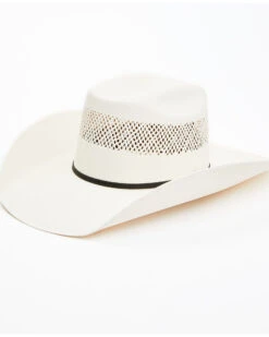 Resistol Men's Hootie Natural Brick Vented Western Straw Hat 