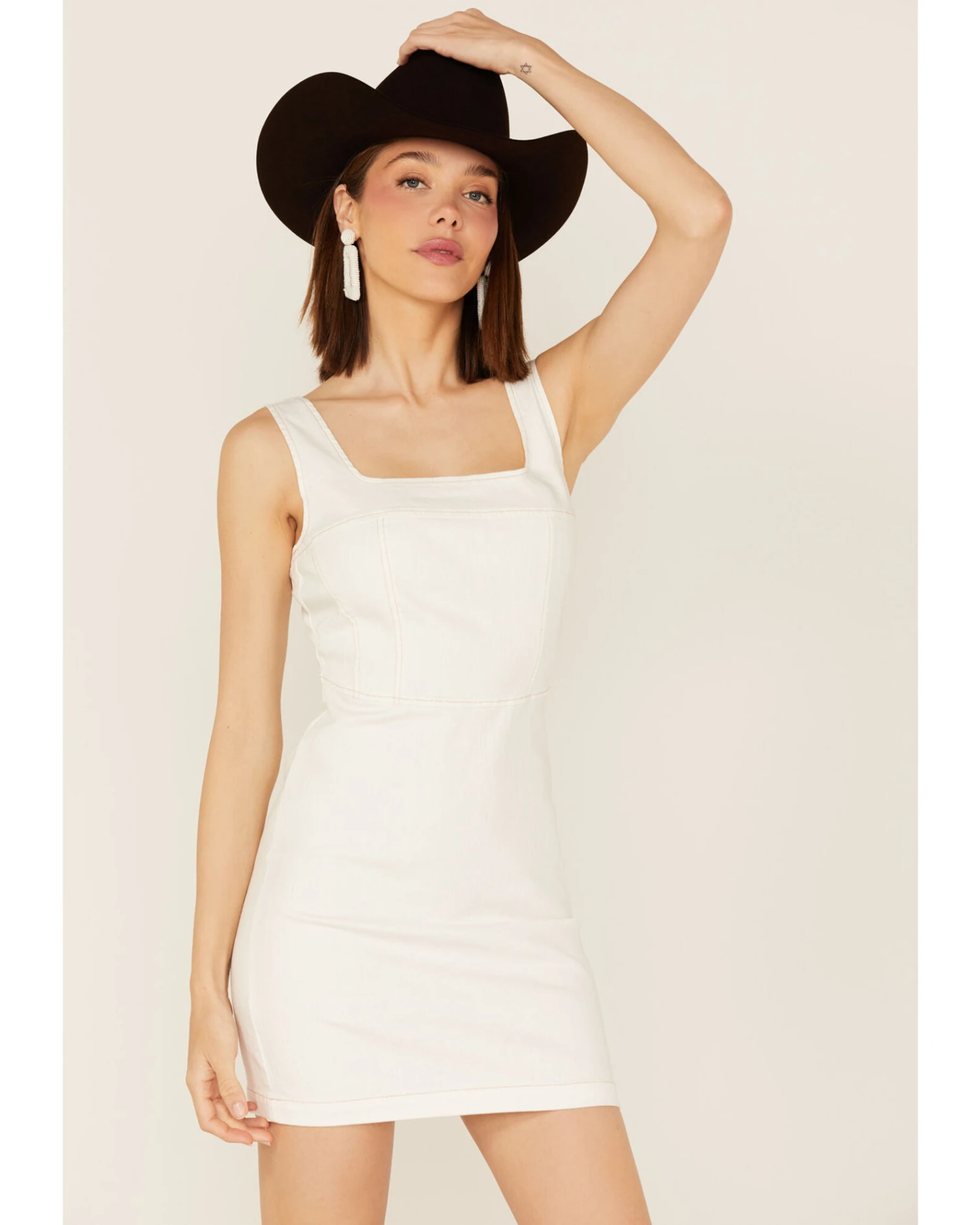 Sadie & Sage Women's Afton Denim Sleeveless Mini Dress - Image 2