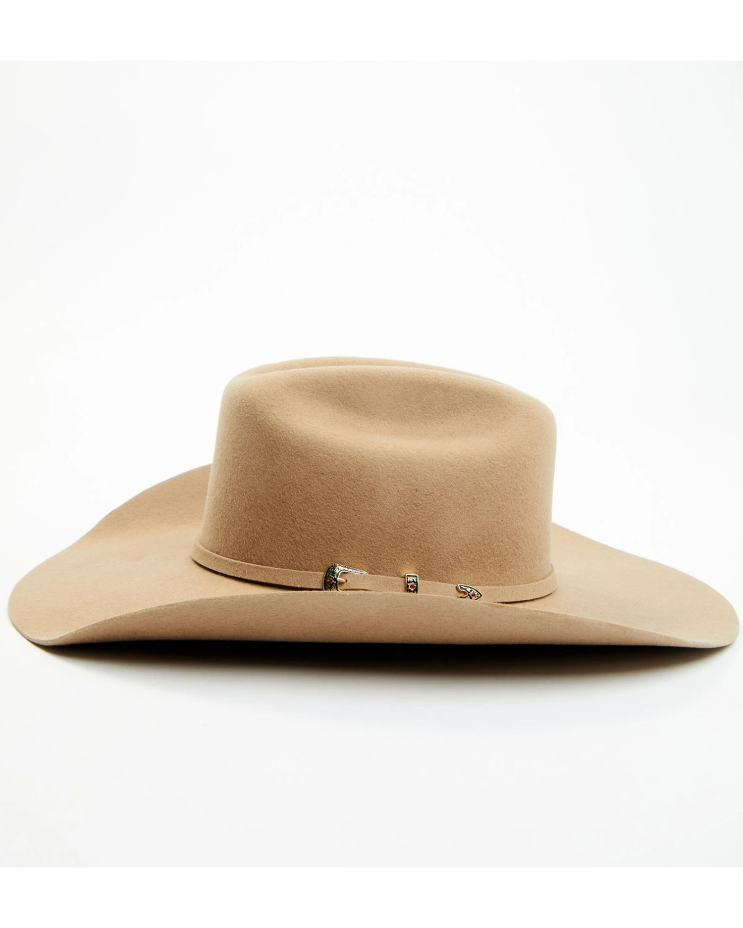 ProHats Men's Precreased Buckle Band Wool Felt Western Hat - Image 3