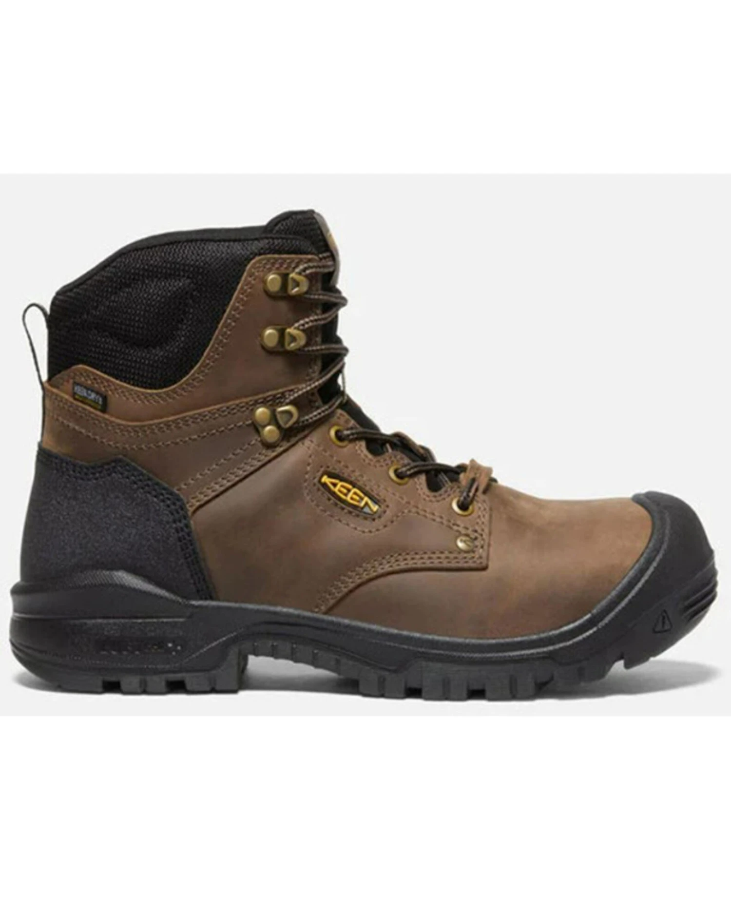 Keen Men's Independence 8" Work Boot - Round Toe - Image 2