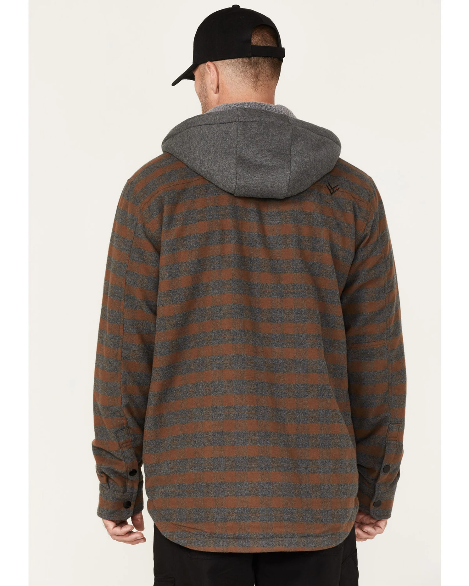 Hawx Men's Insulated Hooded Shirt Jacket - Image 4