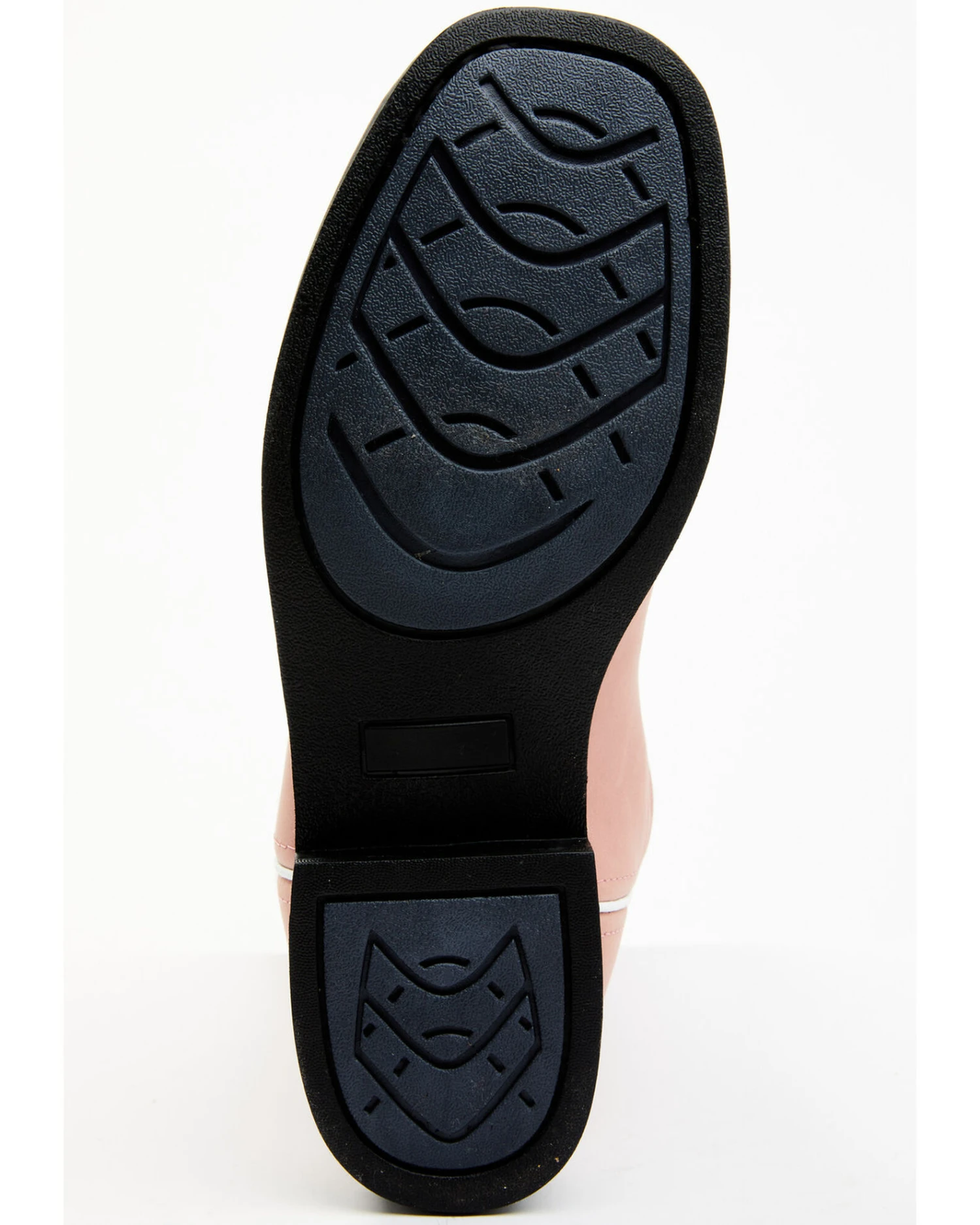 Shyanne Girls' Little Lasy Floral Embroidered Leather Western Boots - Broad Square Toe - Image 7