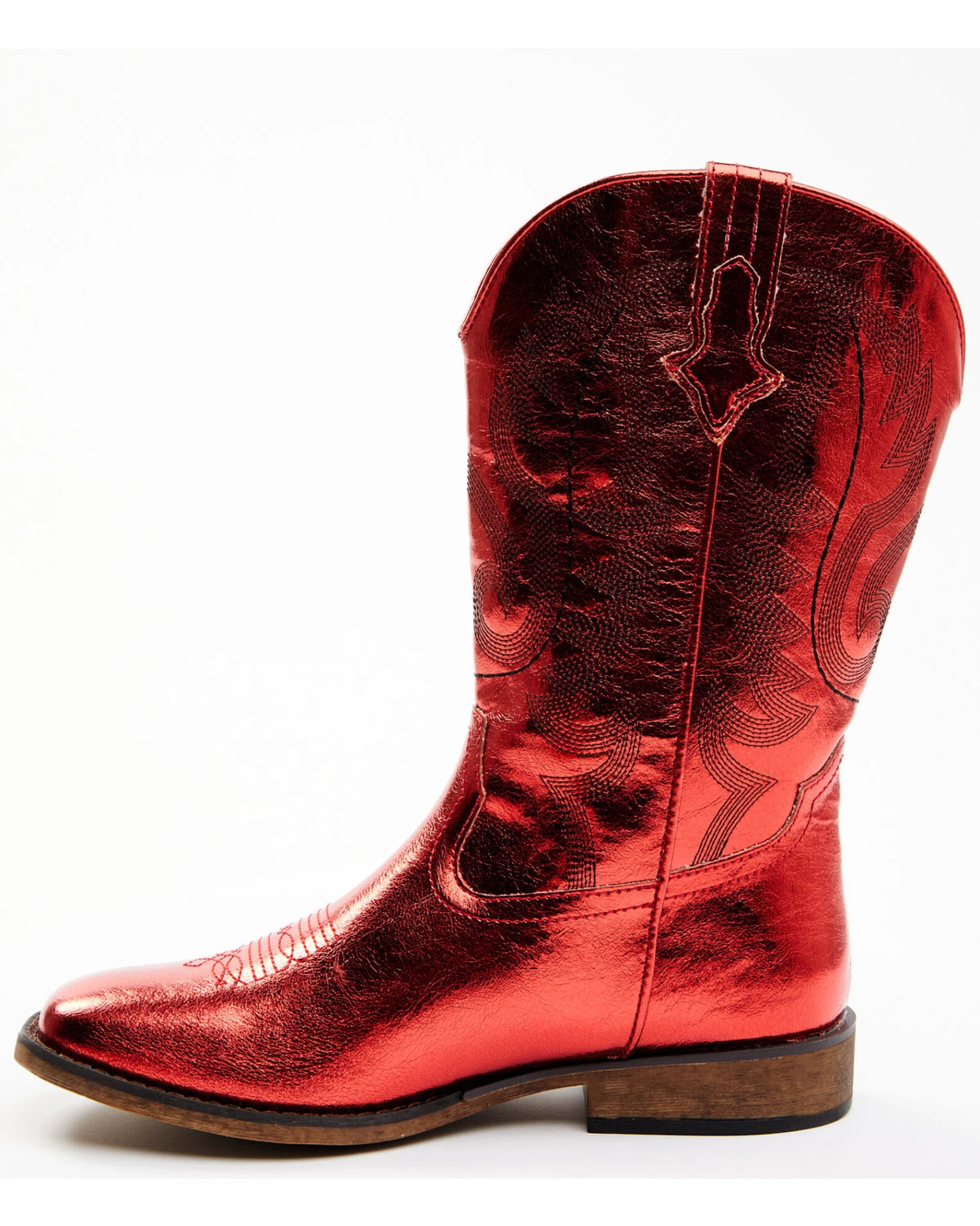 Shyanne Girls' Flashy Western Boots - Broad Square Toe - Image 3
