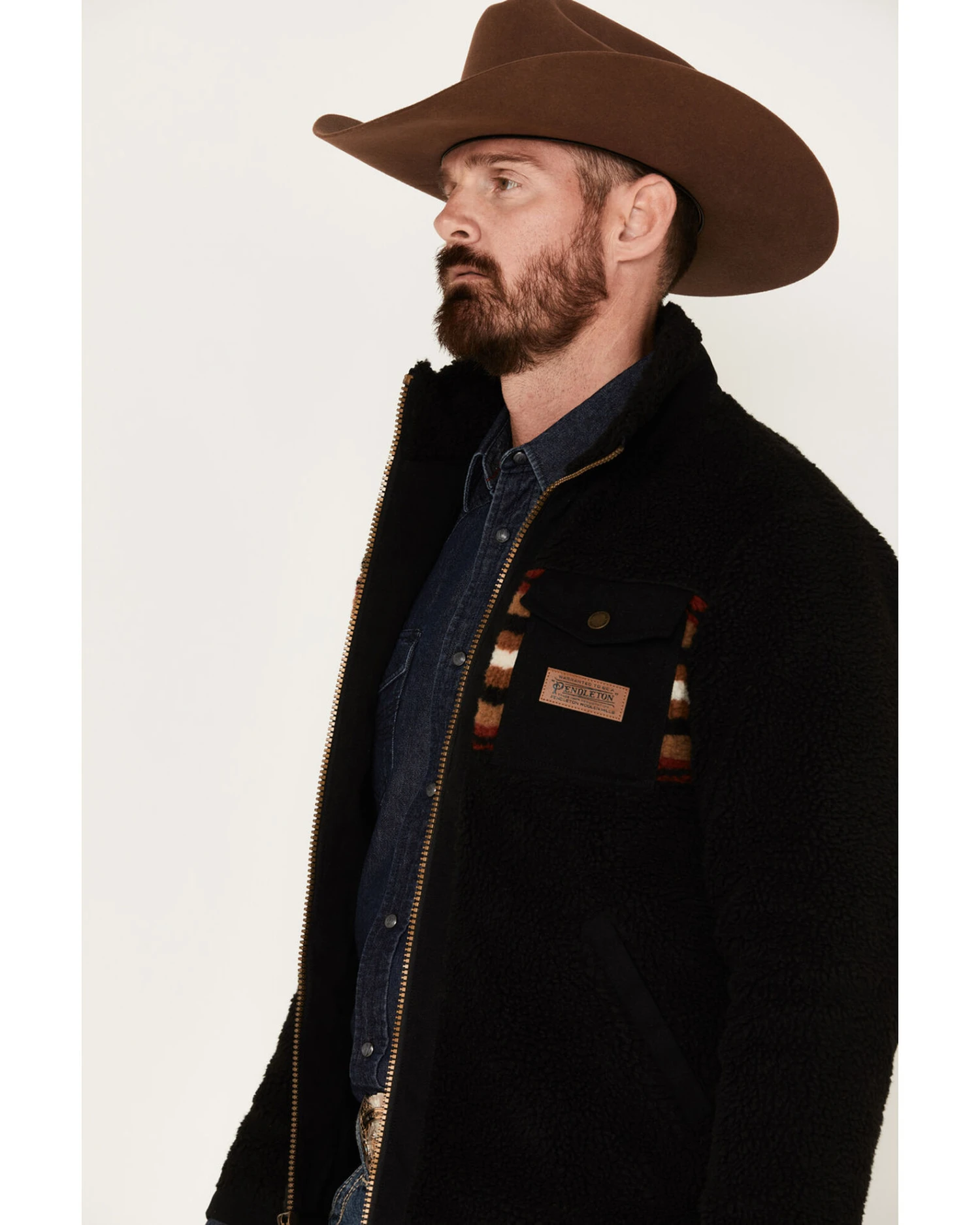 Pendleton Men's Lone Fir FleeceĀ Jacket - Image 2