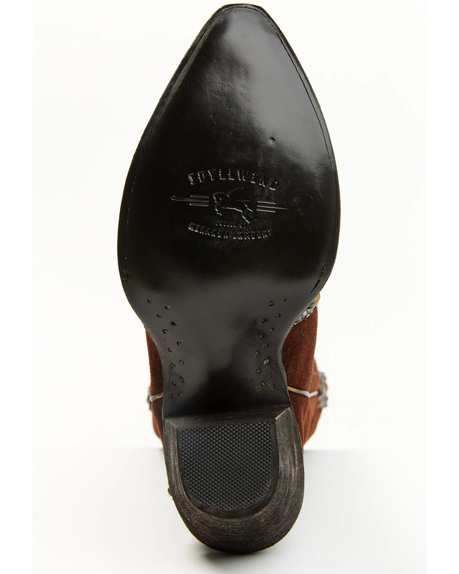 Idyllwind Women's Leap Snake Suede Leather Western Boots - Snip Toe - Image 7