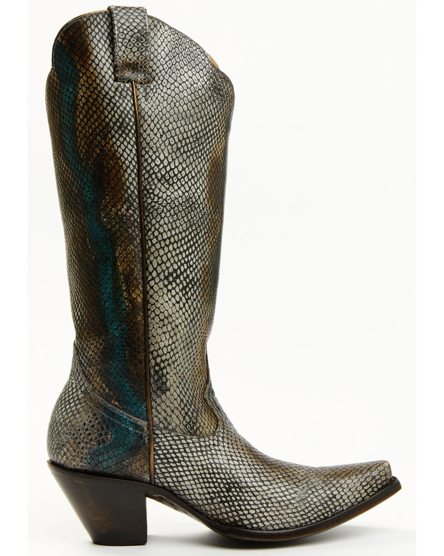 Idyllwind Women's Strut Snake Print Leather Western Boots - Snip Toe - Image 2