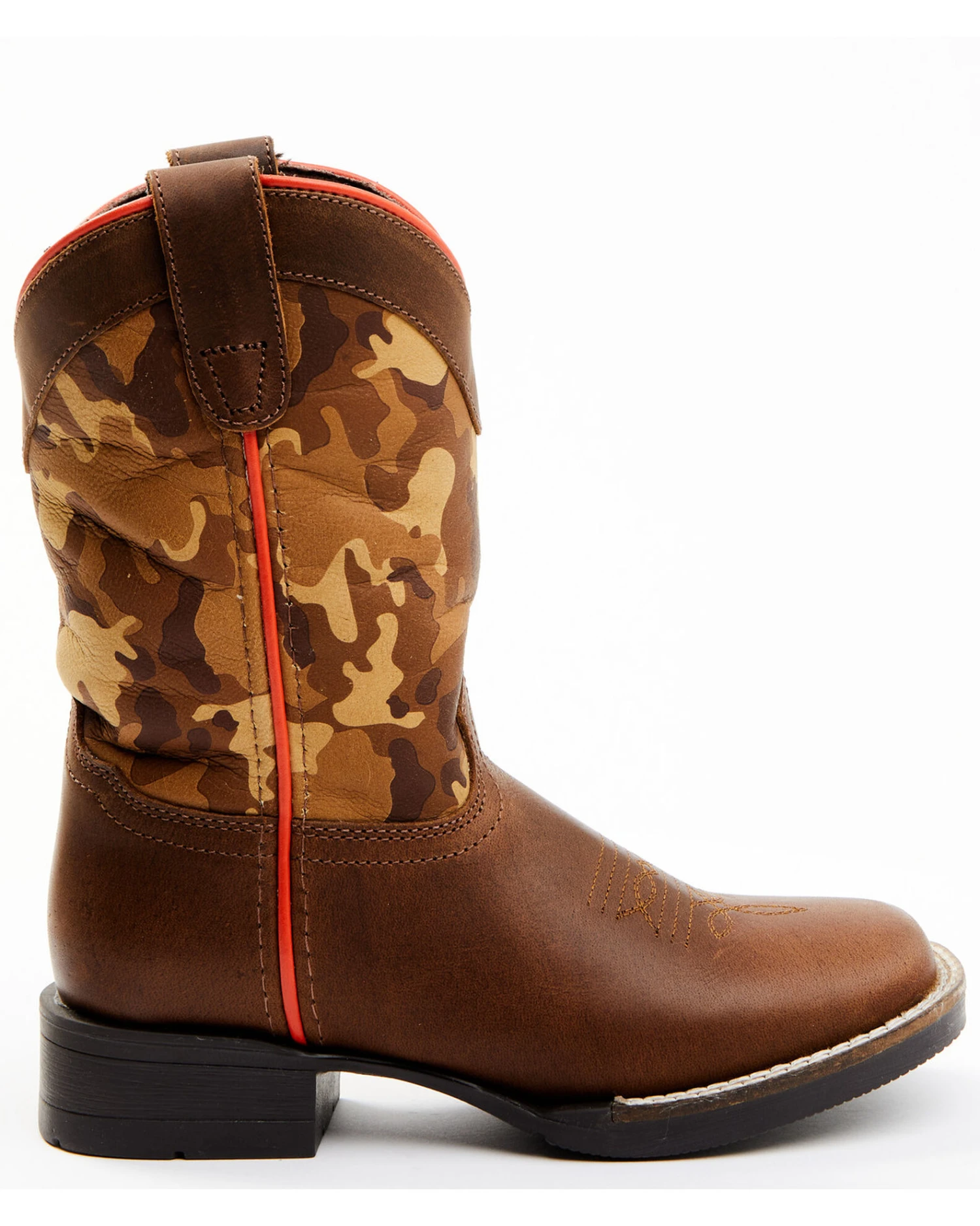 Cody James Boys' Camo Western Boot - Square Toe - Image 2
