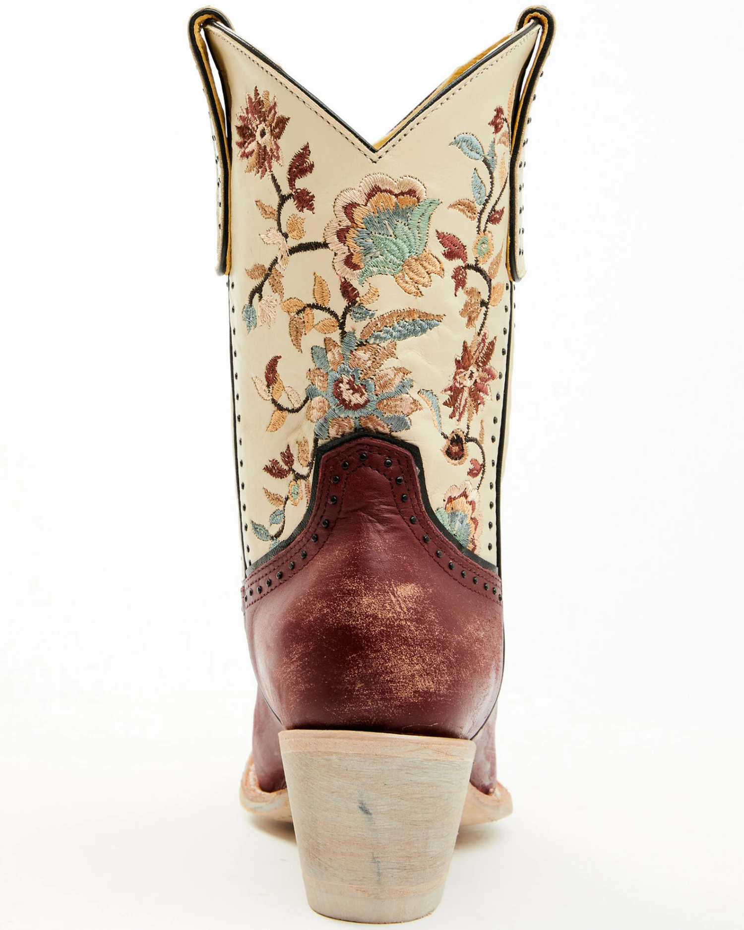 Yippee Ki Yay By Old Gringo Women's Bruni Floral Embroidered Studded Western Boots - Medium Toe - Image 5