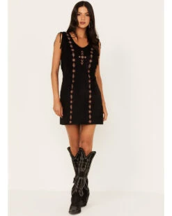 Idyllwind Women's Central Pike Fringe Embroidered Dress