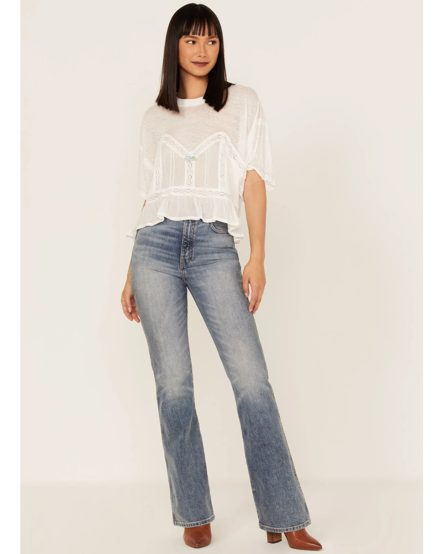 Free People Women's Fall In Love Tee - Image 2