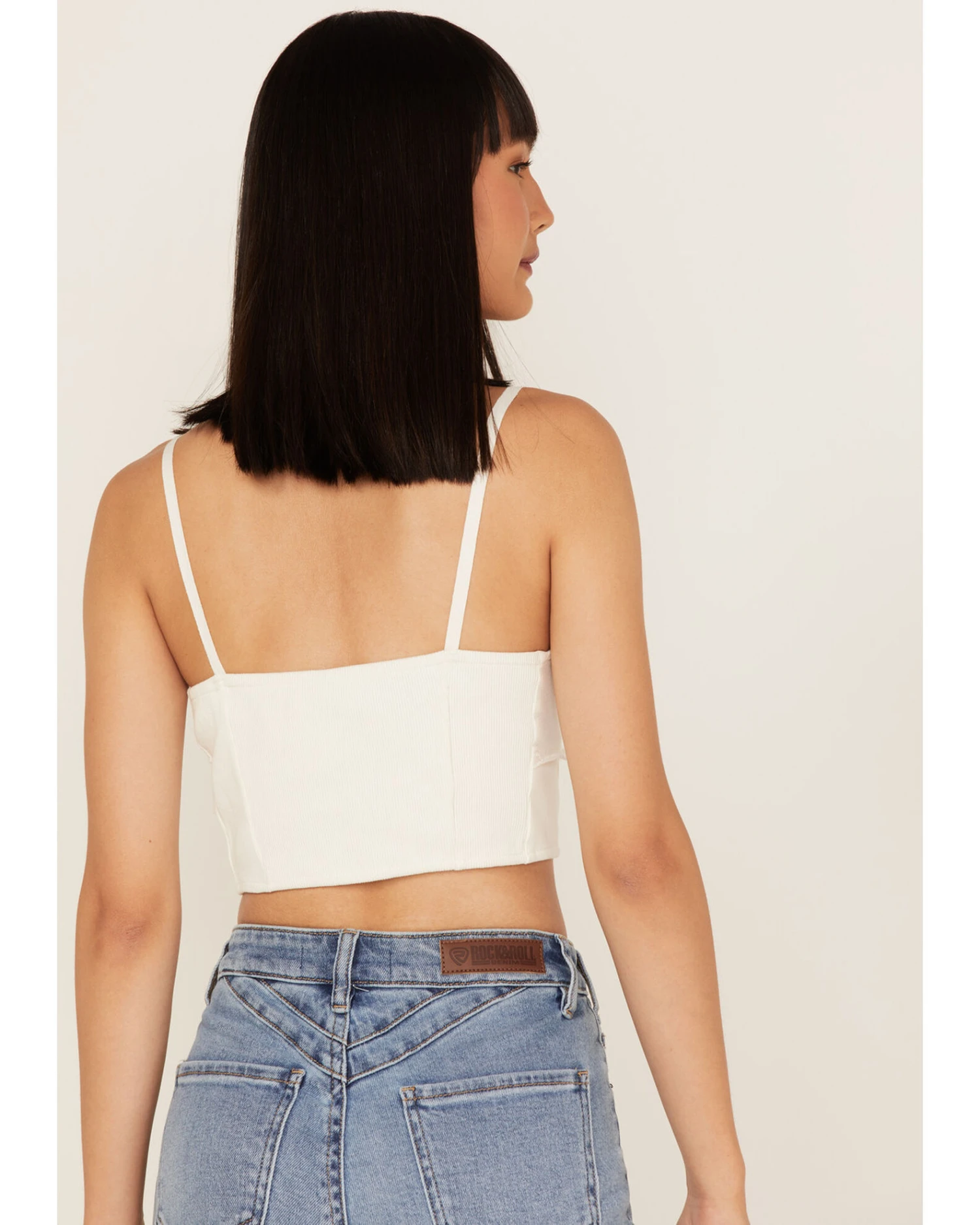 Free People Women's Have My Heart Cropped TankĀ Top - Image 4