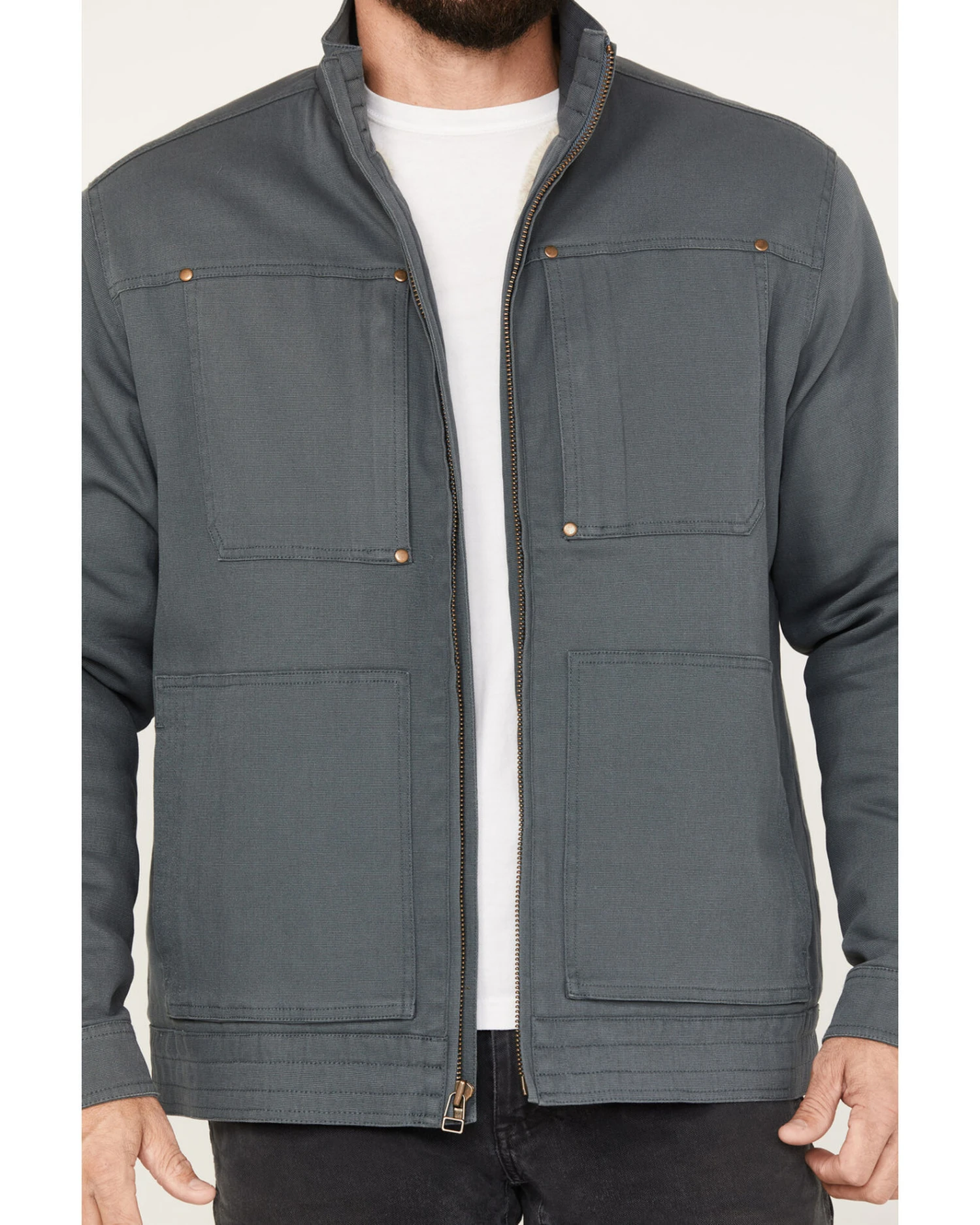 Dakota Grizzly Men's Dax Stretch Twill Sherpa Lined Jacket - Image 3