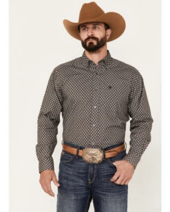 Ariat Men's Winston Classic Fit Long Sleeve Button-Down Western ShirtÂ