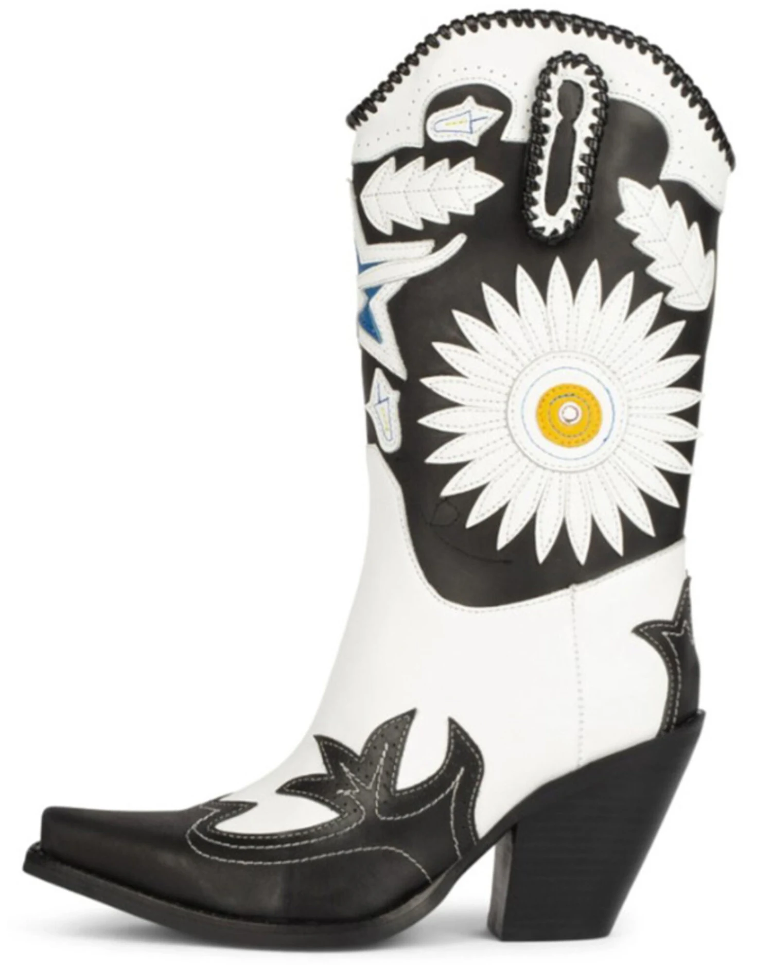 Jeffrey Campbell Women's Texarkana Longhorn Star Inlay Western Boots - Snip Toe - Image 3