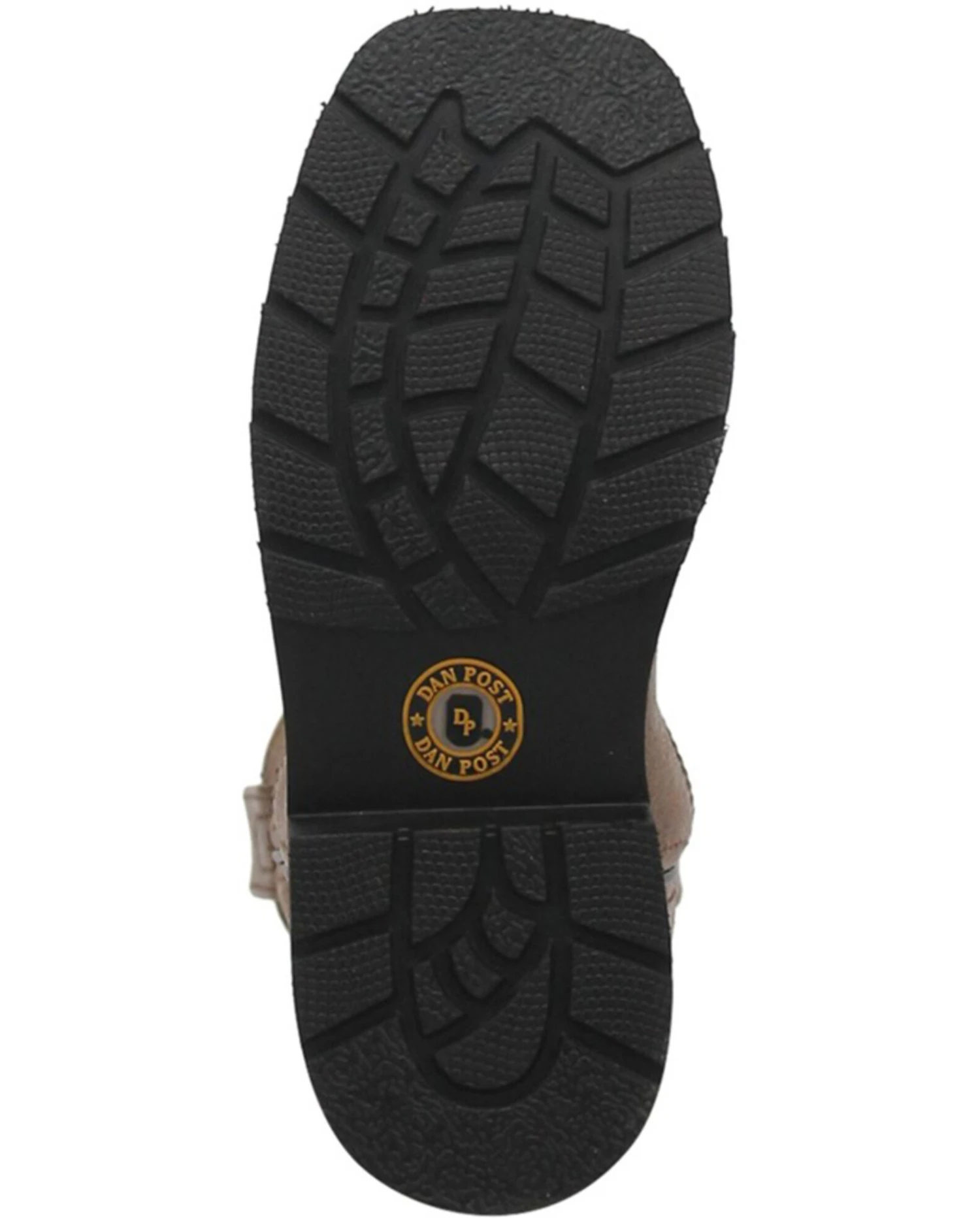 Dan Post Girls' Embroidered Western Boots - Broad Square Toe - Image 7