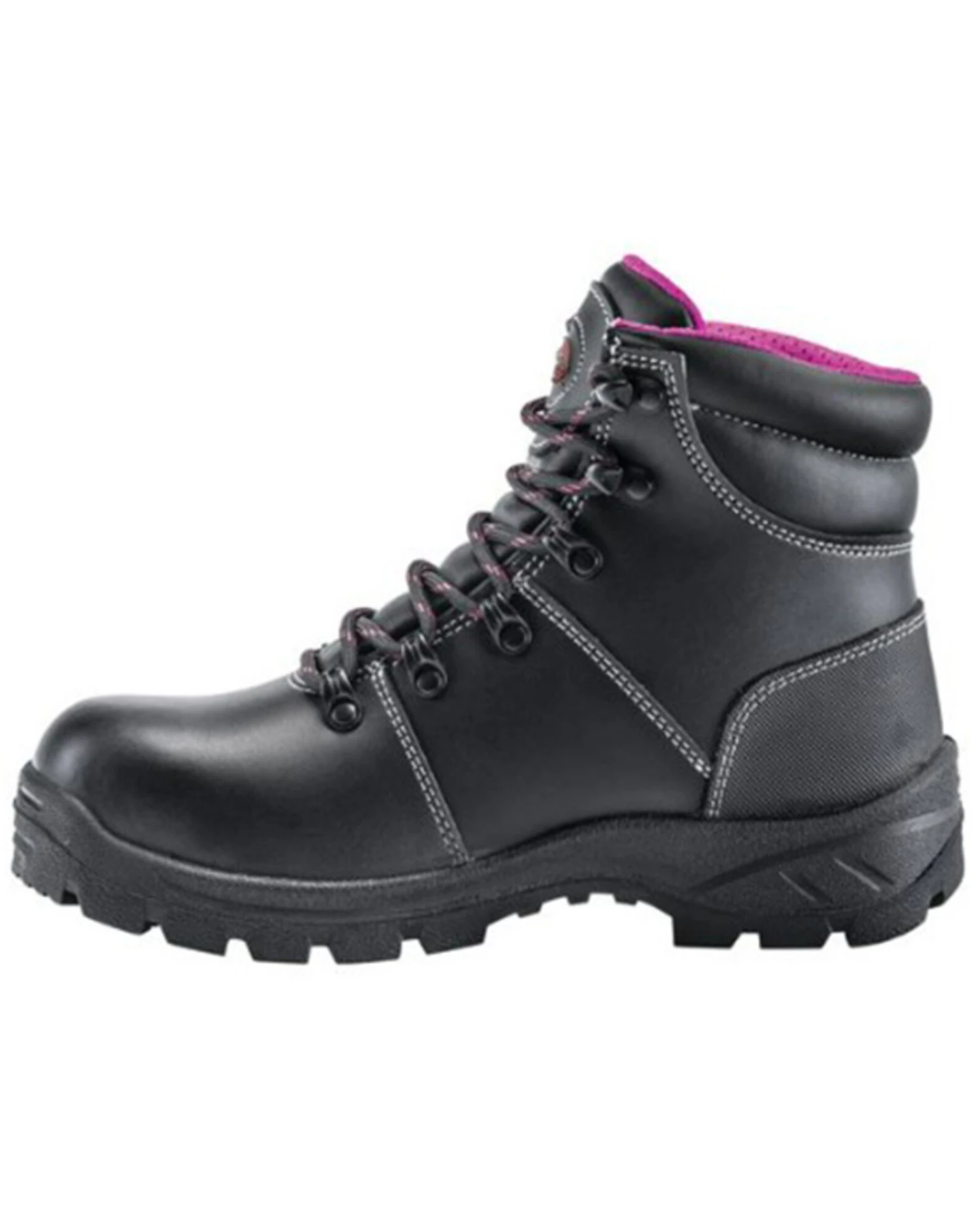 Avenger Women's Builder Mid 6" Lace-Up Waterproof Work Boots - Steel Toe - Image 3