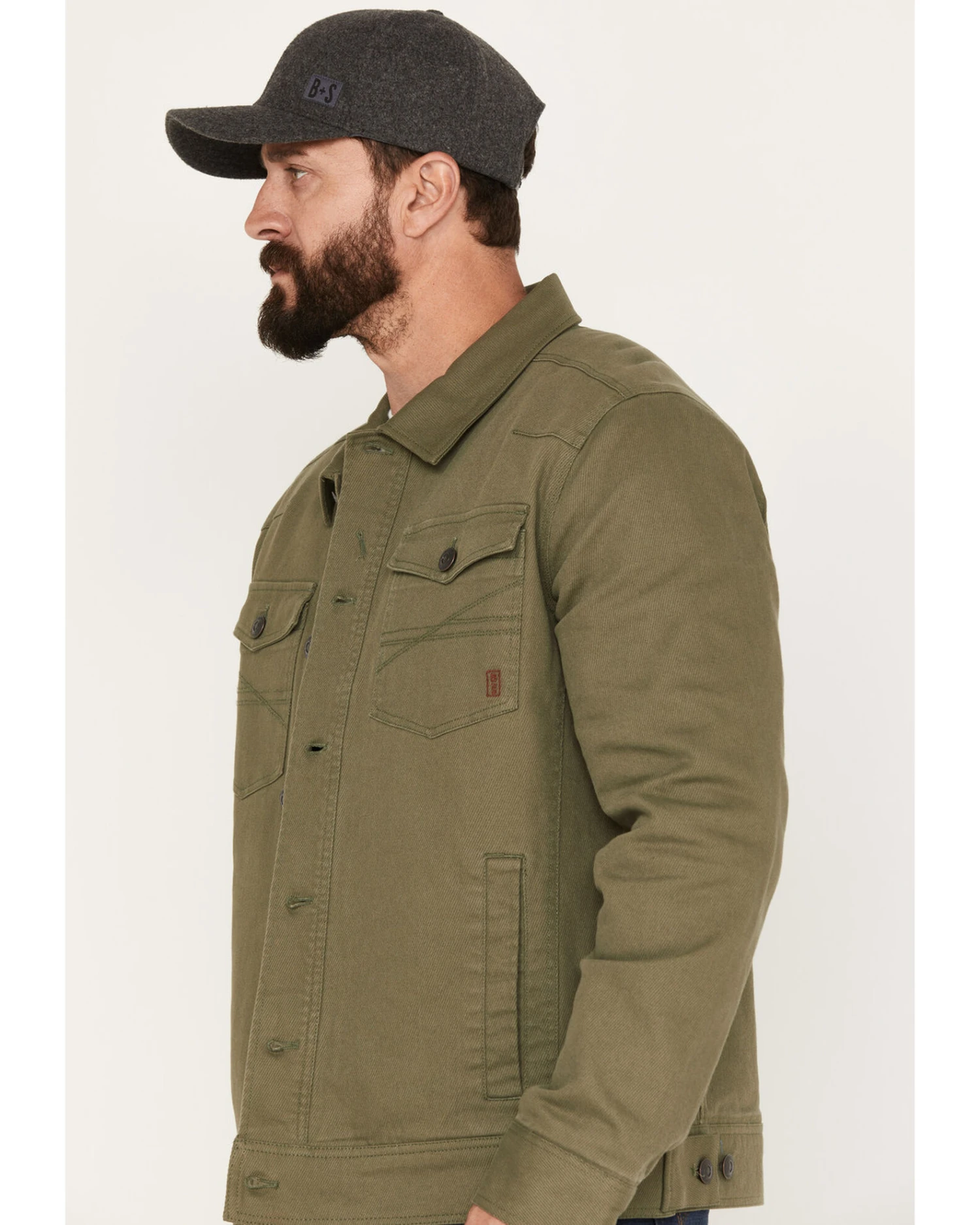 Brothers & Sons Men's Calvary Trucker Western Jacket - Image 2