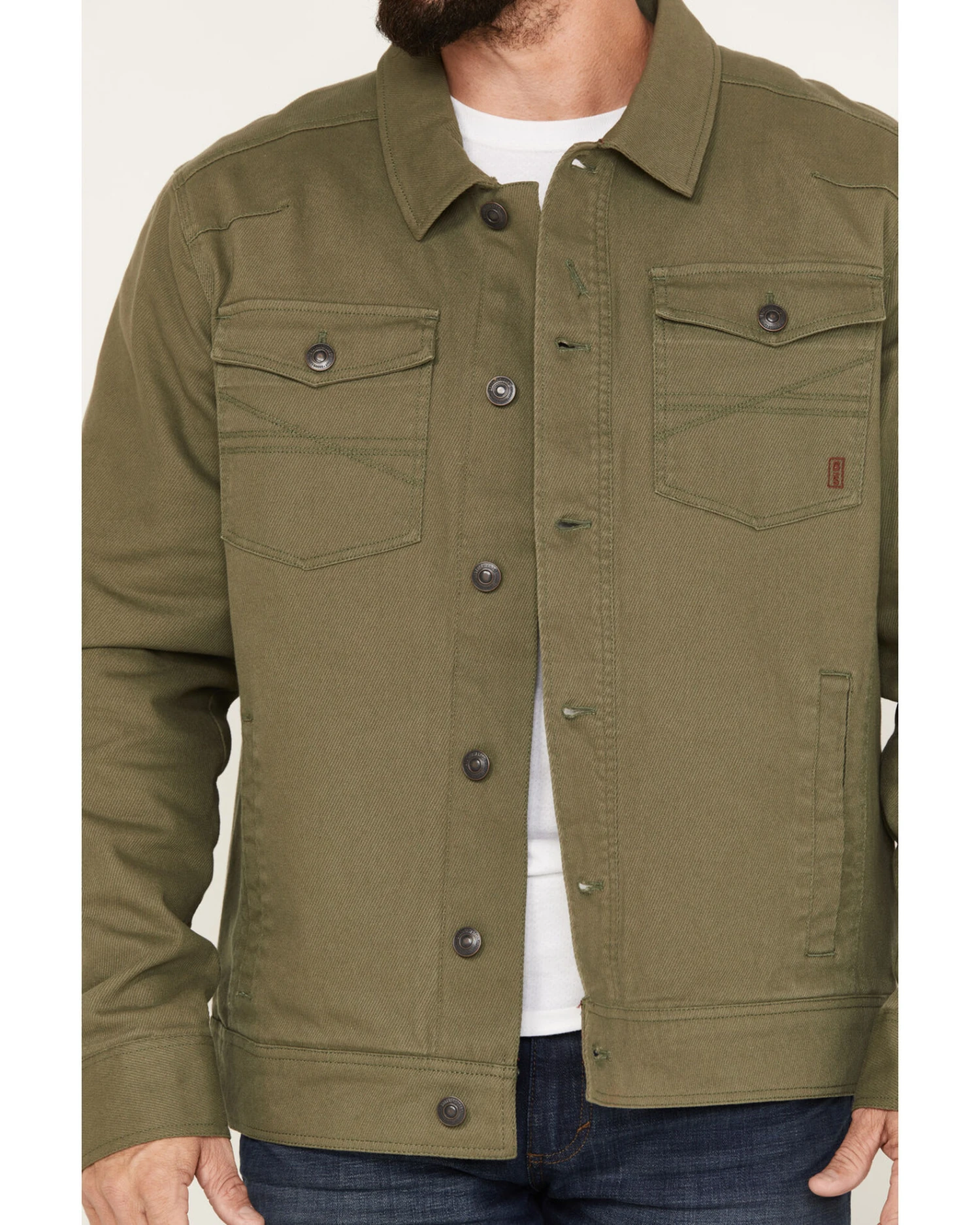 Brothers & Sons Men's Calvary Trucker Western Jacket - Image 3