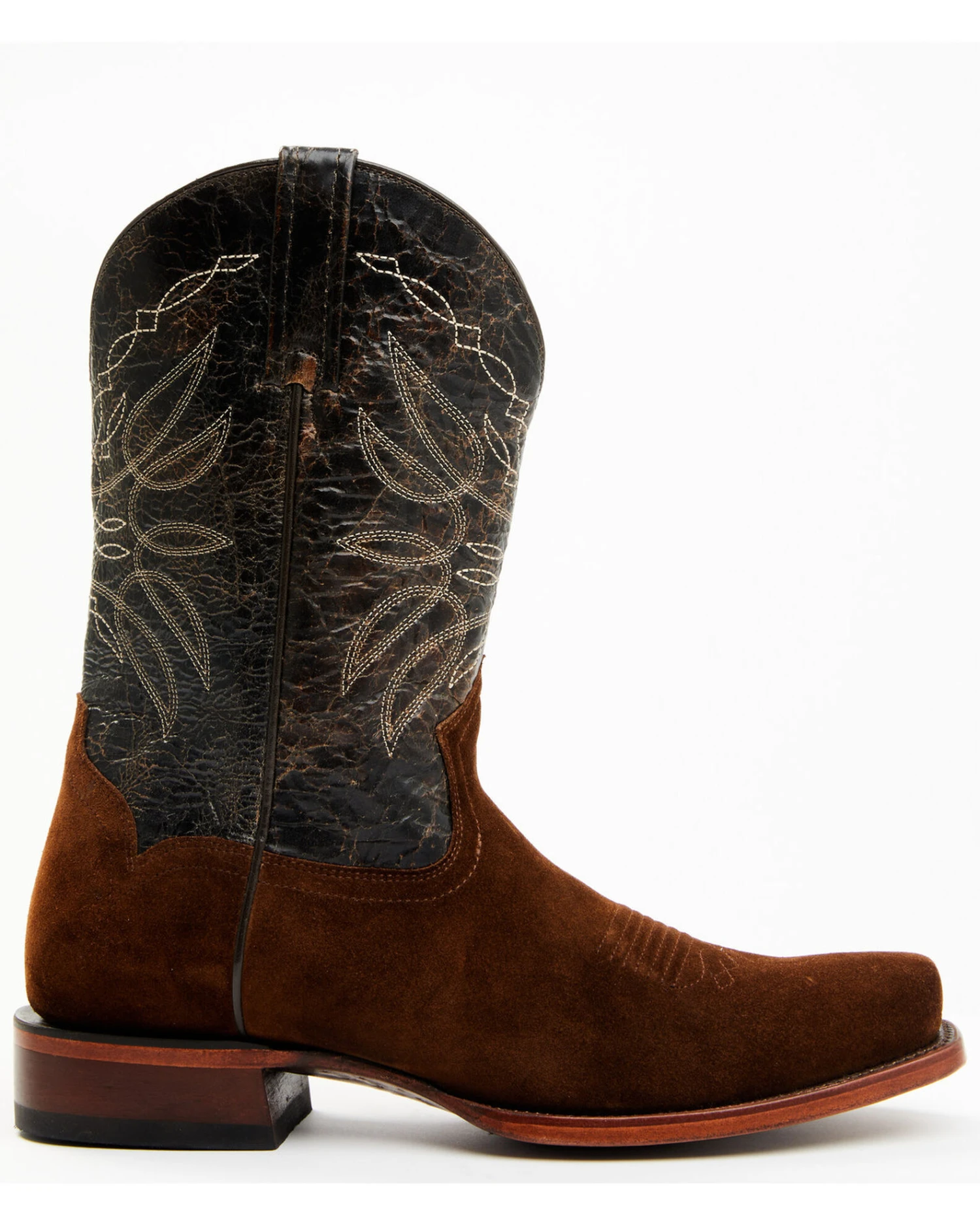 Moonshine Spirit Men's 11" Pancho Western Boots - Square Toe - Image 2