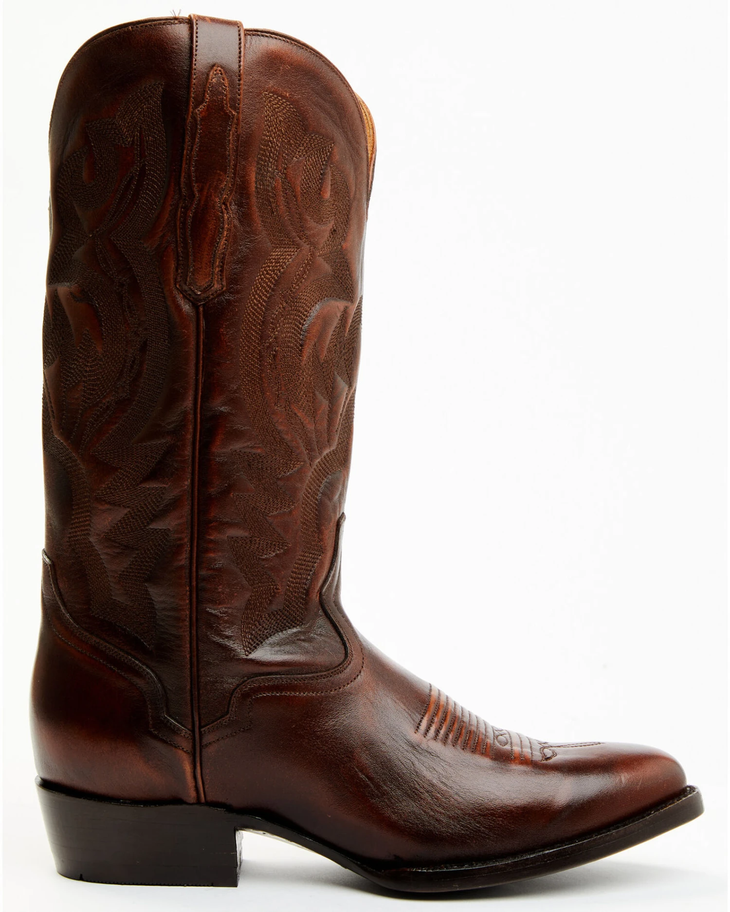 El Dorado Men's Calf Leather Western Boots - Medium Toe - Image 2