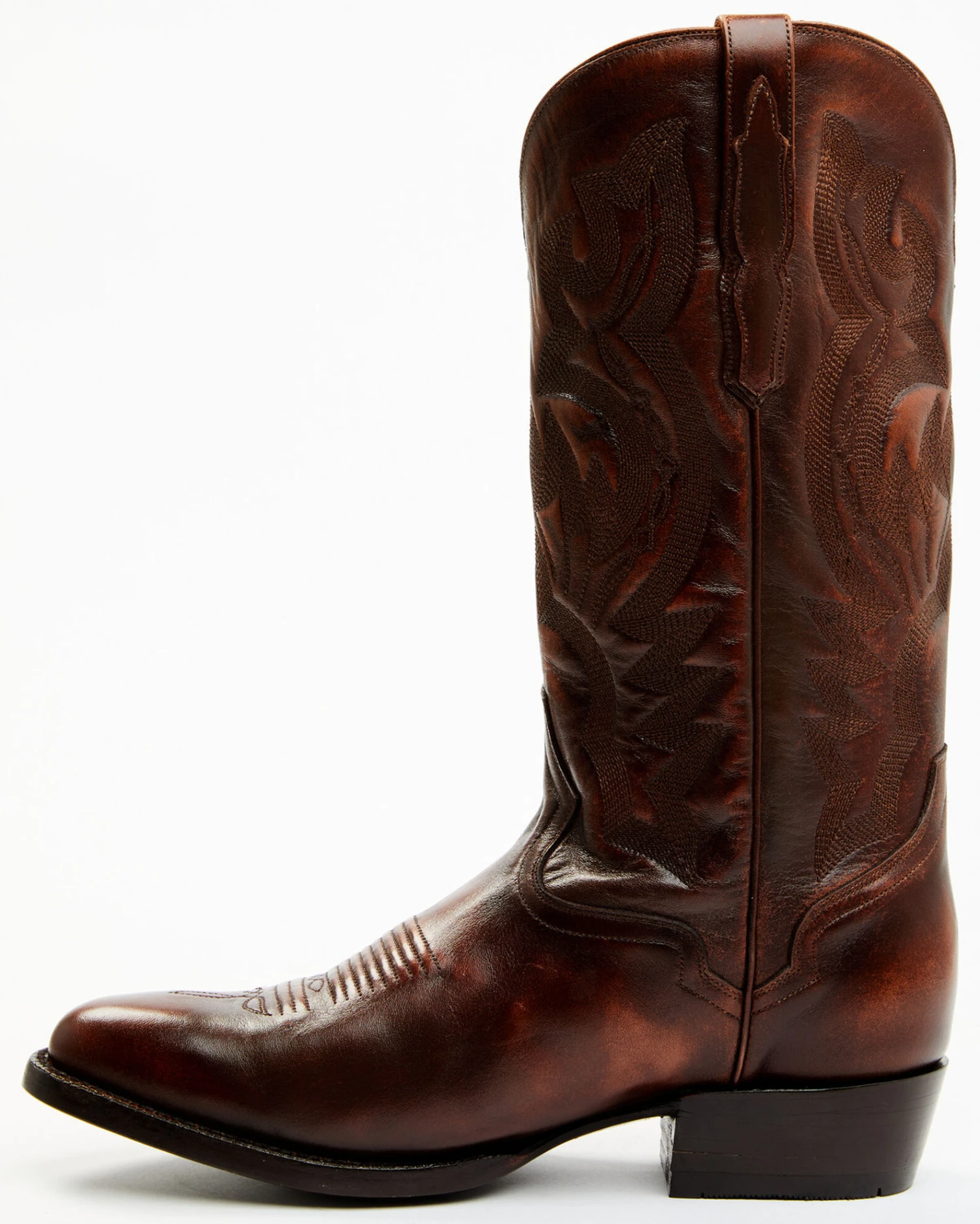 El Dorado Men's Calf Leather Western Boots - Medium Toe - Image 3