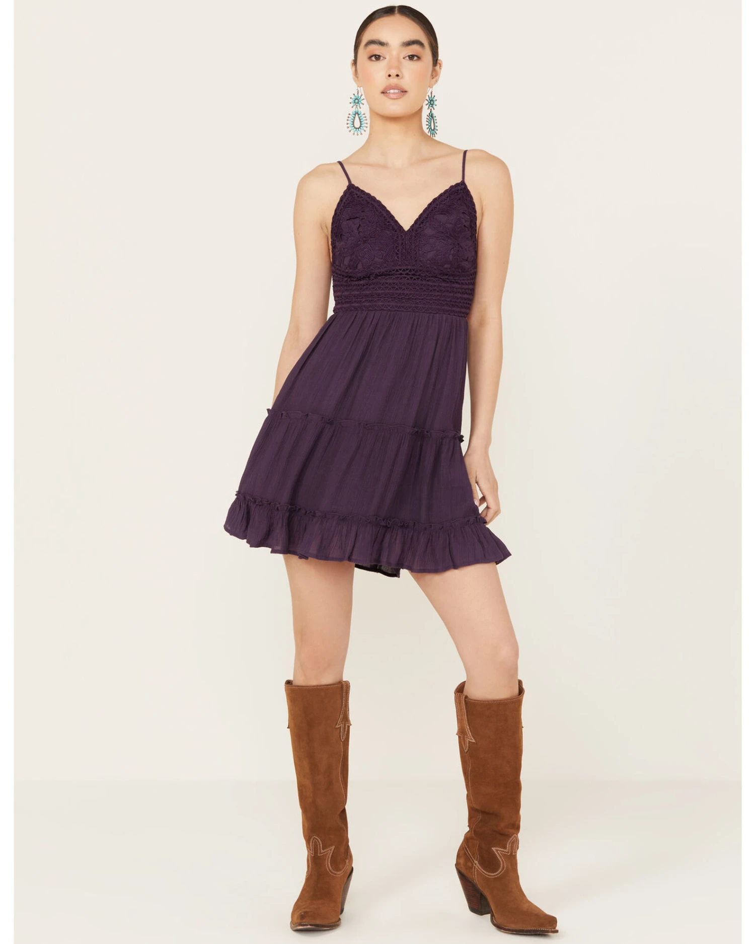 Shyanne Women's Lace Crochet Dress